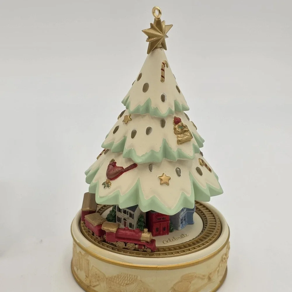 Hallmark Ornament Tree‎ Keepsake 100 Years of Helping You Say It All Magic Light